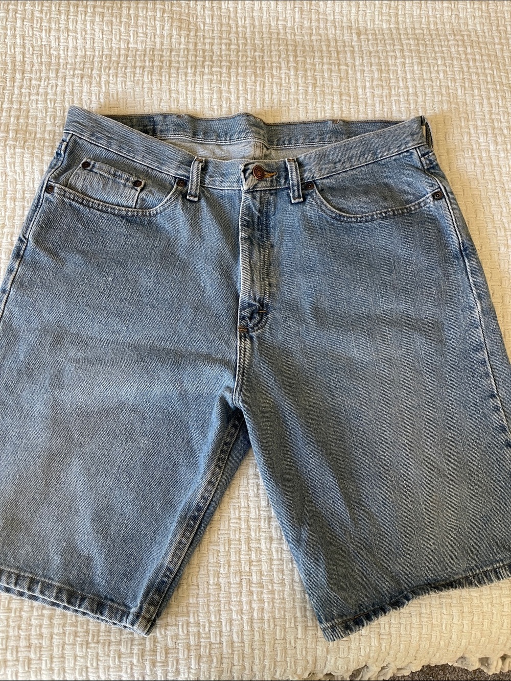 Light Blue Men’s Denim Shorts
